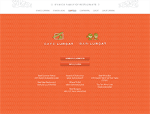 Tablet Screenshot of cafelurcat.com